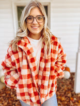 Load image into Gallery viewer, Plaid Fall Jacket
