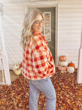 Load image into Gallery viewer, Plaid Fall Jacket
