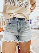Load image into Gallery viewer, Light Wash Denim Shorts
