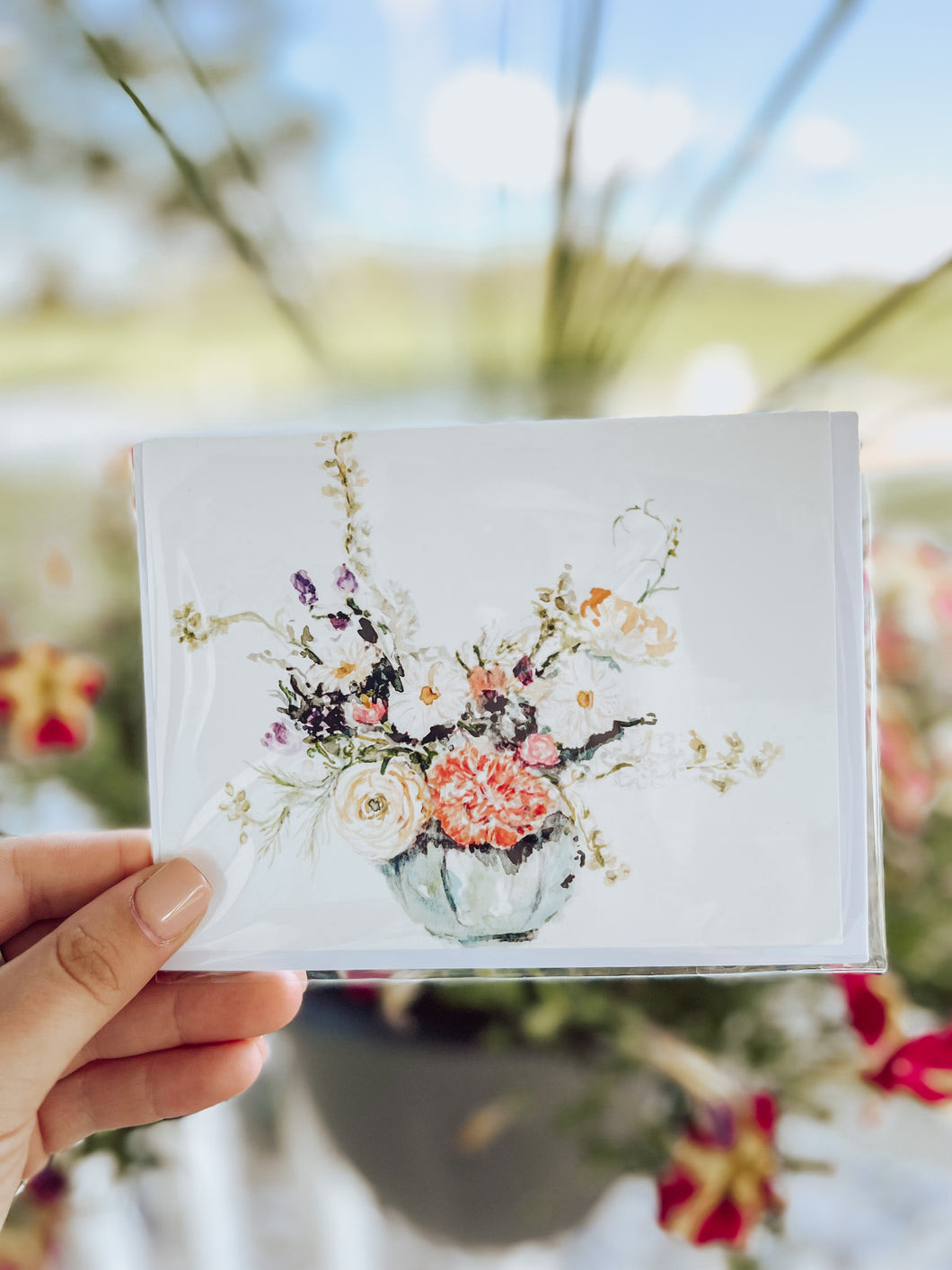 “Vintage Bouquet “ Card
