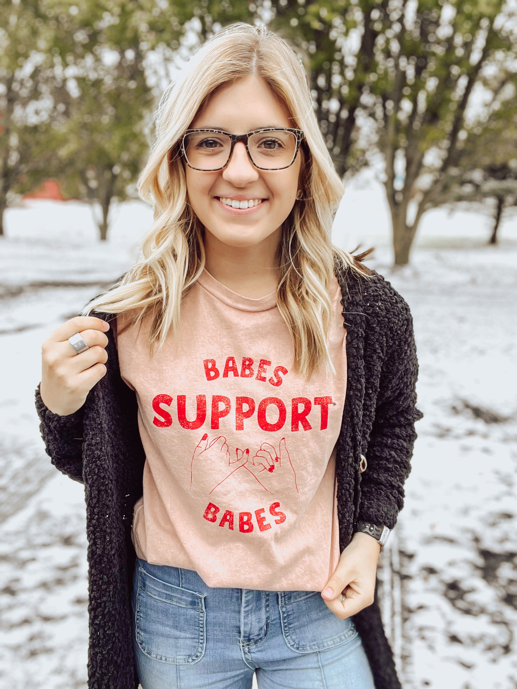 Babes Support Babes Graphic Tee