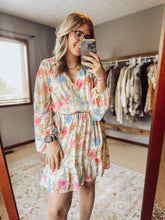 Load image into Gallery viewer, Chiffon Floral Print Dress
