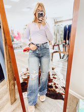 Load image into Gallery viewer, Lavender Long Sleeve Bodysuit
