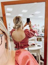 Load image into Gallery viewer, Mauve Babydoll Top
